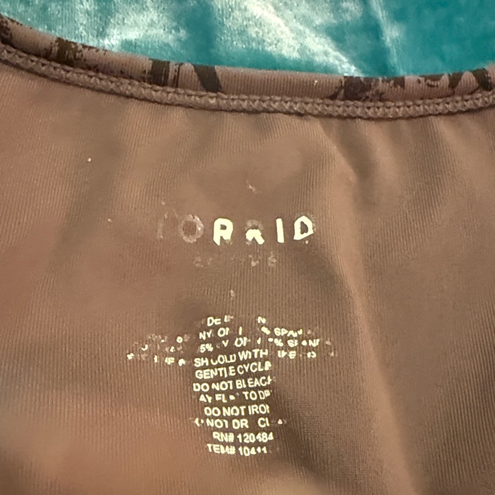 Torrid Skull-Print Athletic Tank Top with Mesh Panels - Gray/Black 1X - Picture 2 of 5